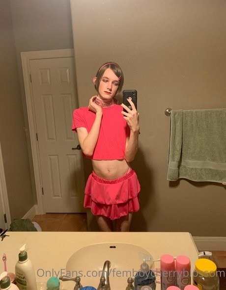 Photo nue de fuite OnlyFans de Femboycherryblossom