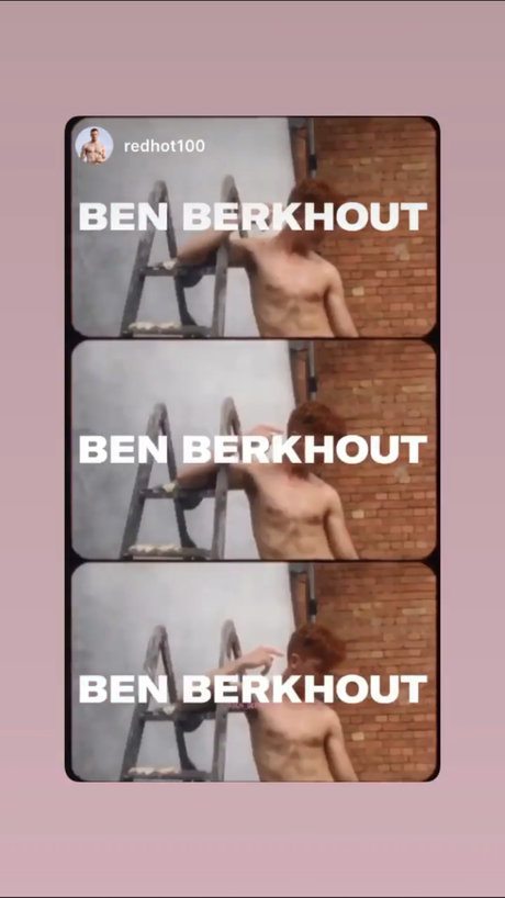 Photo nue de fuite OnlyFans de Ben Berkhout