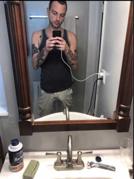 Photo nue de fuite OnlyFans de Michael