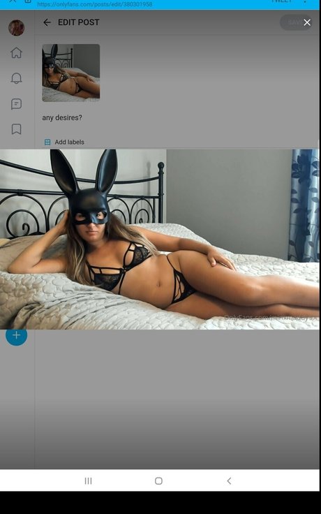 Photo nue de fuite OnlyFans de Maddison Minx