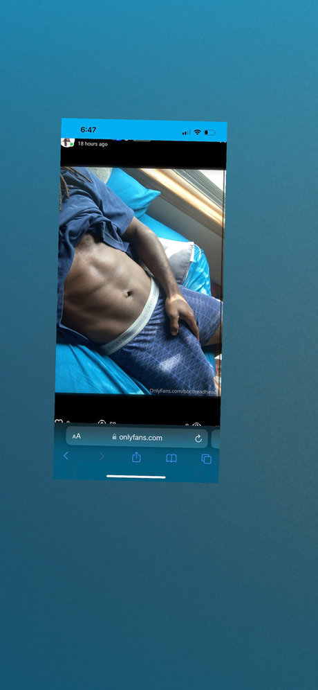 Photo nue de fuite OnlyFans de Dreadheadte 