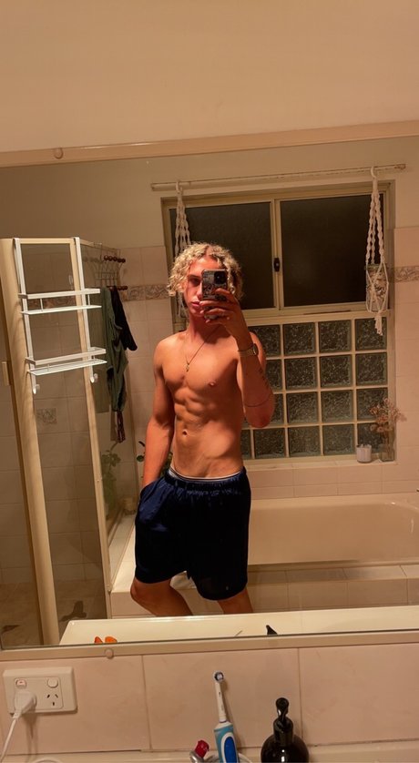 Photo nue de fuite OnlyFans de Hung Aussie