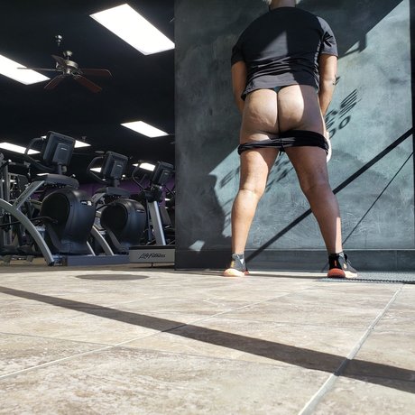 Photo nue de fuite OnlyFans de Black Nudist