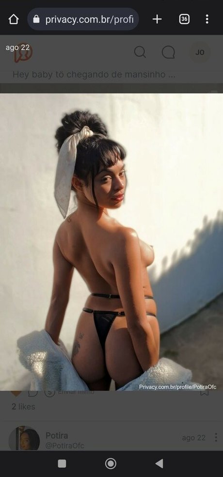 Photo nue de fuite OnlyFans de Jeniferpotira