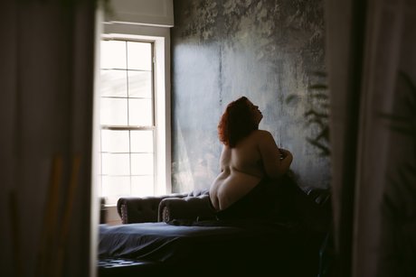 Photo nue de fuite OnlyFans de Fat Redhead
