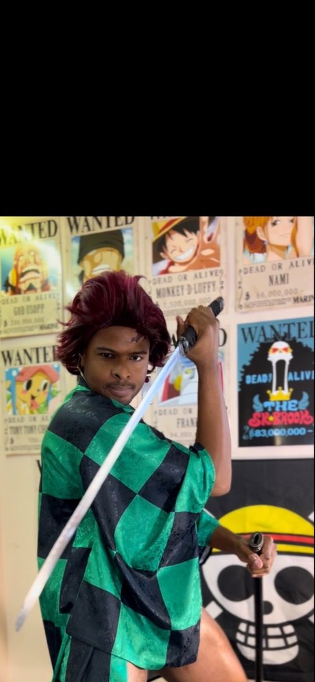 Photo nue de fuite OnlyFans de Black Gurren