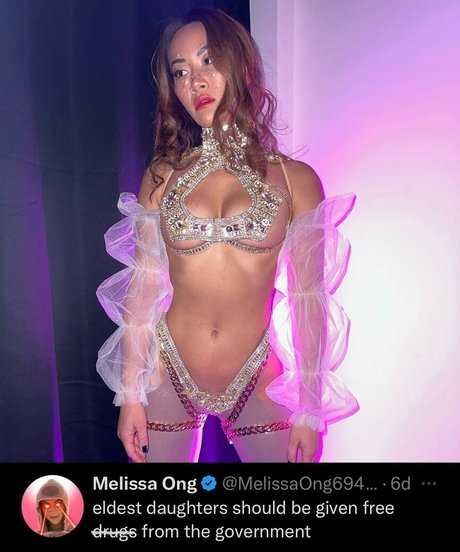 Photo nue de fuite OnlyFans de Melissa Ong
