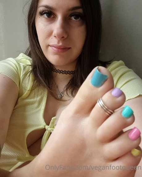 Photo nue de fuite OnlyFans de Veganfootqueen