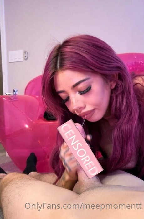 Photo nue de fuite OnlyFans de Meepmomentt