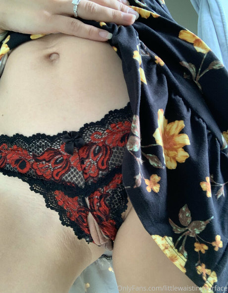 Photo nue de fuite OnlyFans de Littlewaistinyourface