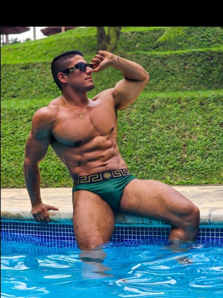 Muscled Latino