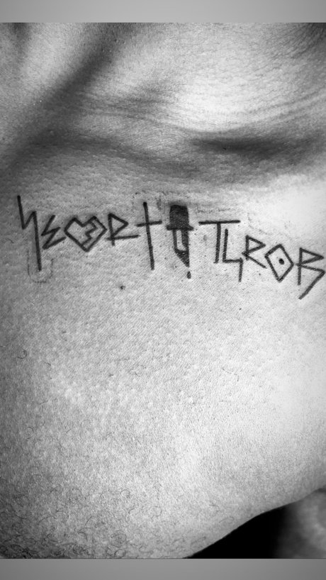 Photo nue de fuite OnlyFans de The Dark Heartthrob