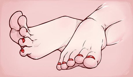 Photo nue de fuite OnlyFans de Peache Feetish
