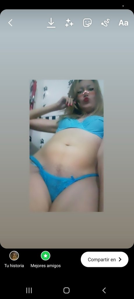 Photo nue de fuite OnlyFans de Samanta