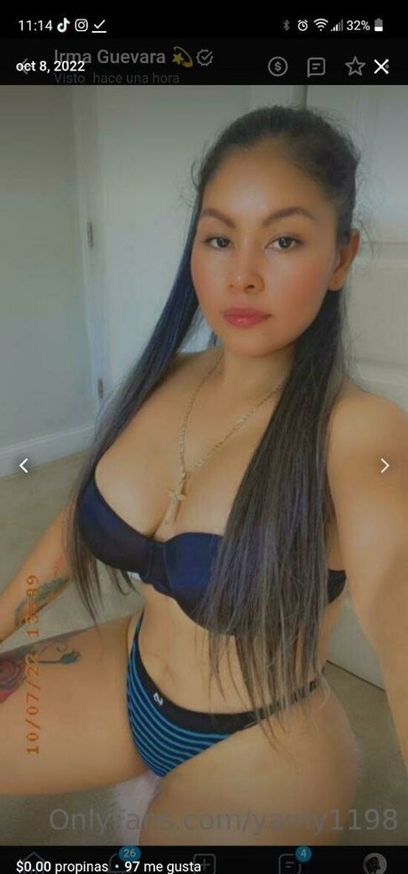 Photo nue de fuite OnlyFans de Yamy1198