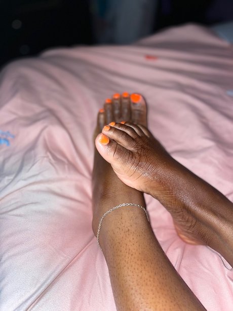 Photo nue de fuite OnlyFans de Ebony Feet