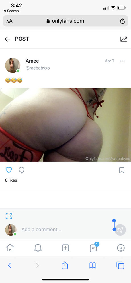 Photo nue de fuite OnlyFans de Slipperywhenwetxx