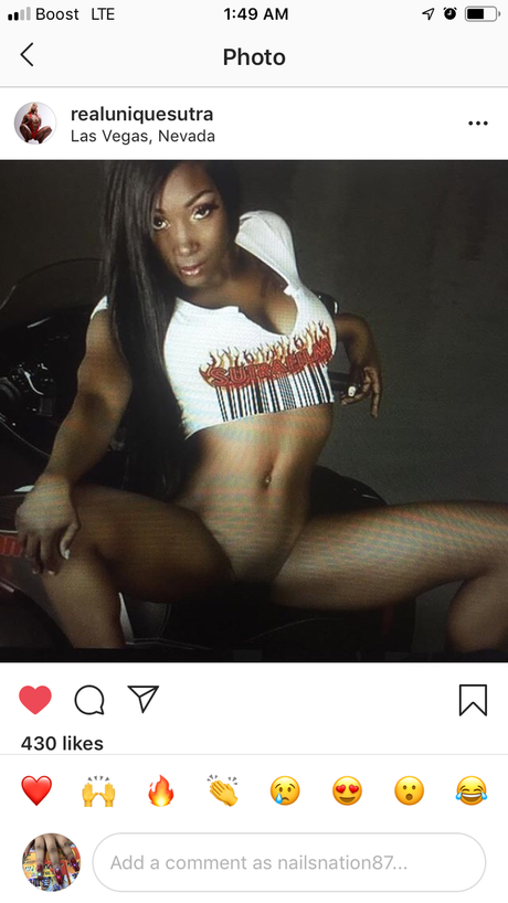 Photo nue de fuite OnlyFans de Unique Sutra