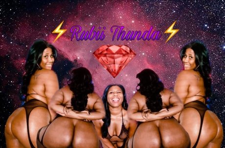 Photo nue de fuite OnlyFans de Rubii Thunda