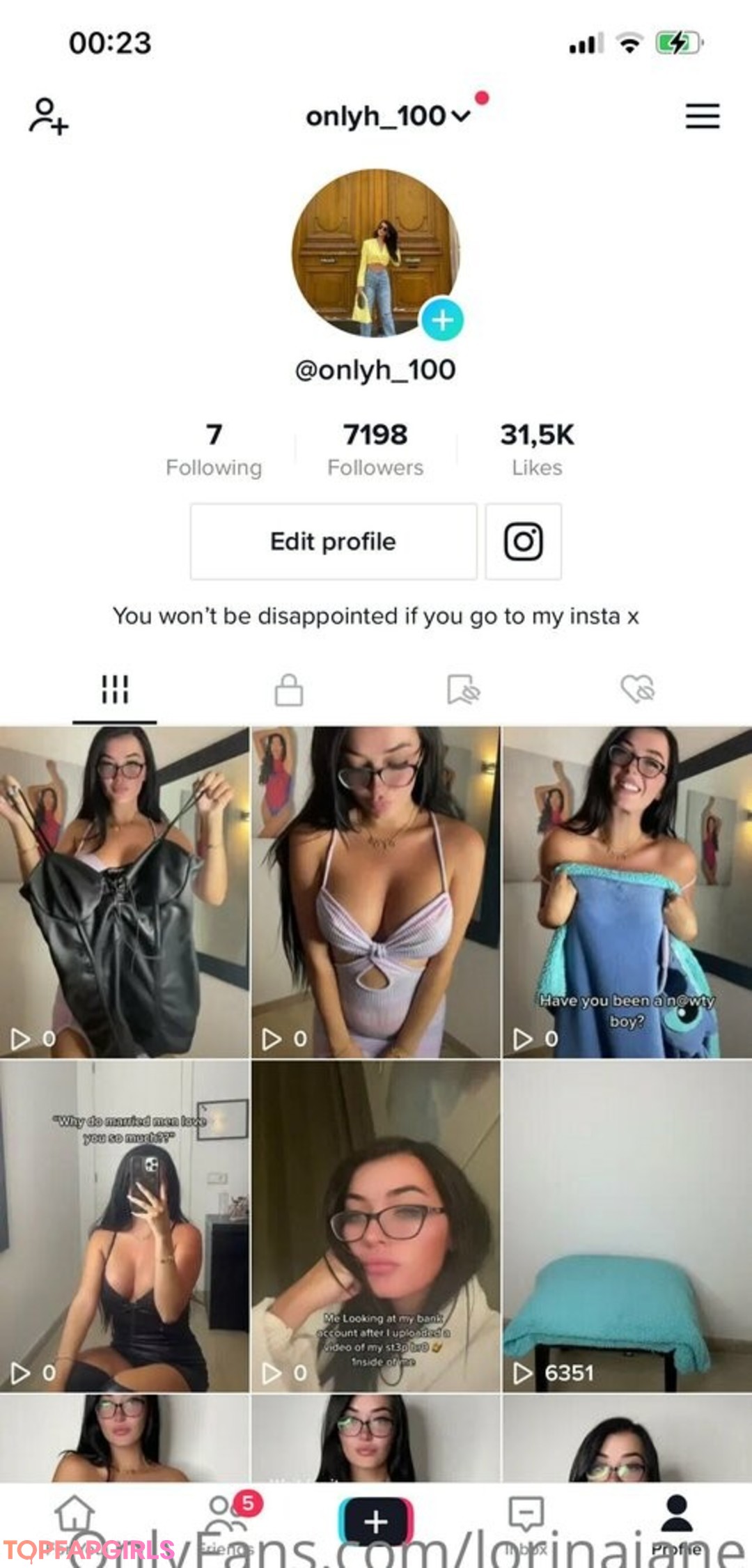 Photo nue de fuite OnlyFans de Lorinajane #1324