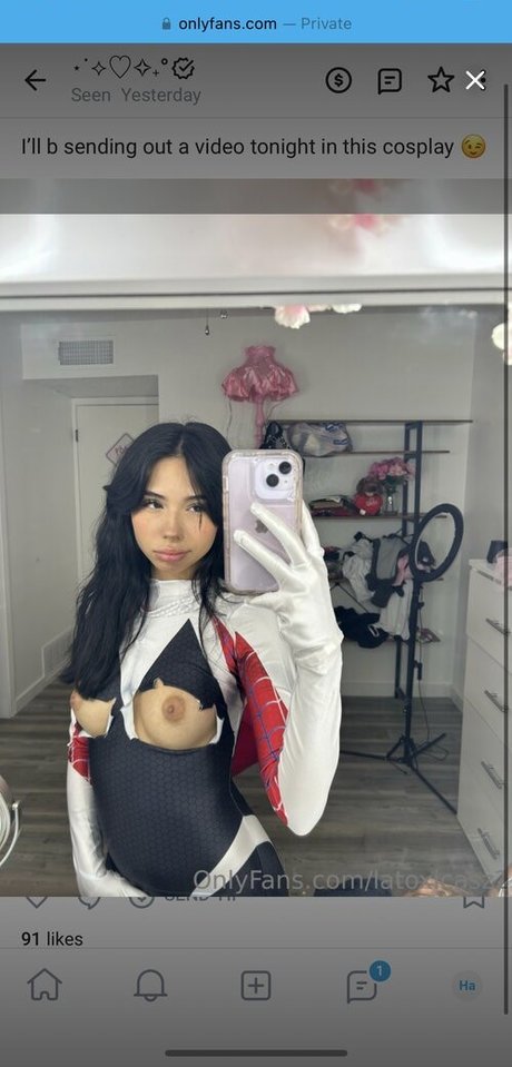 Photo nue de fuite OnlyFans de Notreiina