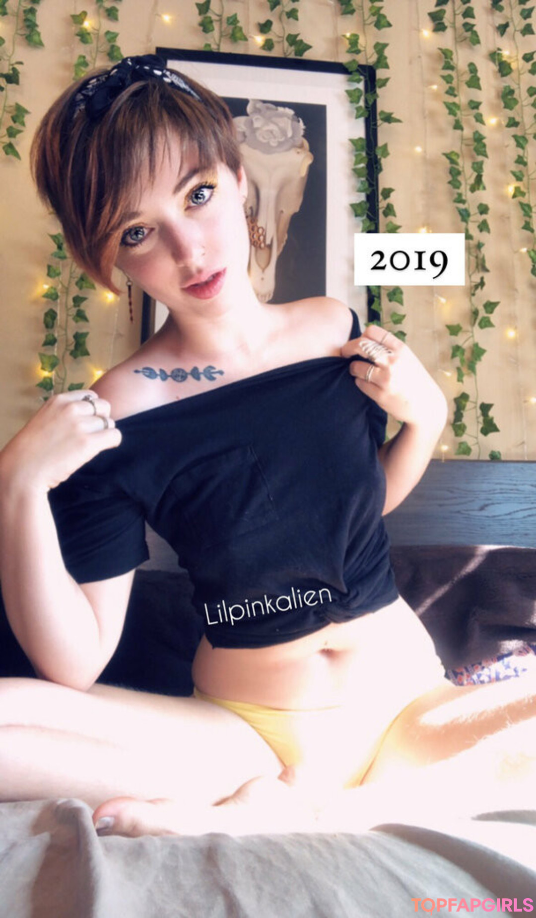 Photo nue de fuite OnlyFans de Lilpinkalien #1534