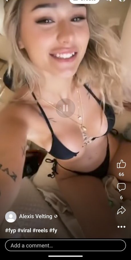 Photo nue de fuite OnlyFans de Alexis Velting
