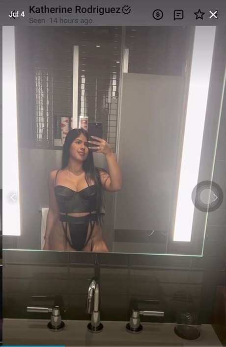 Photo nue de fuite OnlyFans de Katherine Rodriguez