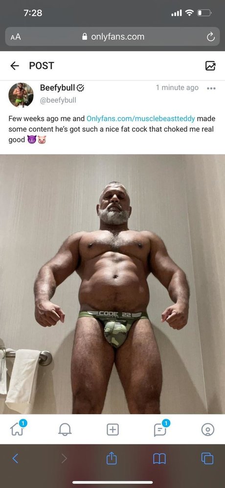 Photo nue de fuite OnlyFans de Samsonsteed