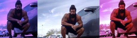 Photo nue de fuite OnlyFans de Samson Biggz Free