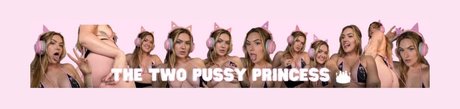 Photo nue de fuite OnlyFans de Two Pussy Princess  