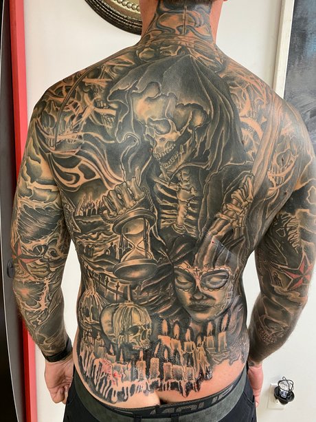 Photo nue de fuite OnlyFans de Evil Ink