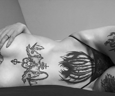 Photo nue de fuite OnlyFans de Lune Sauvage