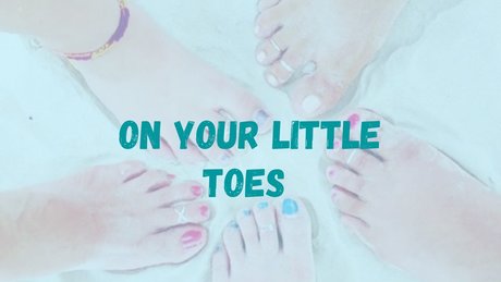 Photo nue de fuite OnlyFans de On Your Little Toes
