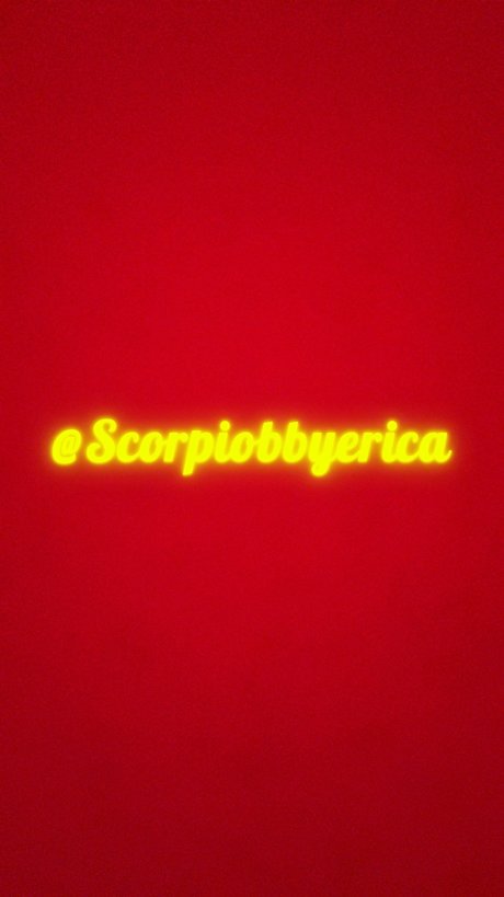 Photo nue de fuite OnlyFans de Scorpiobbyerica