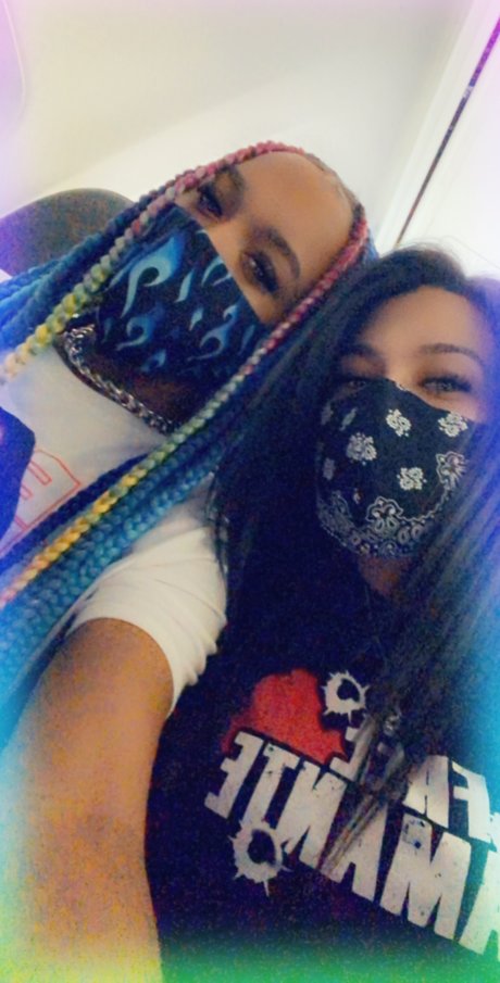 Photo nue de fuite OnlyFans de Diamante And Kiera Hogan