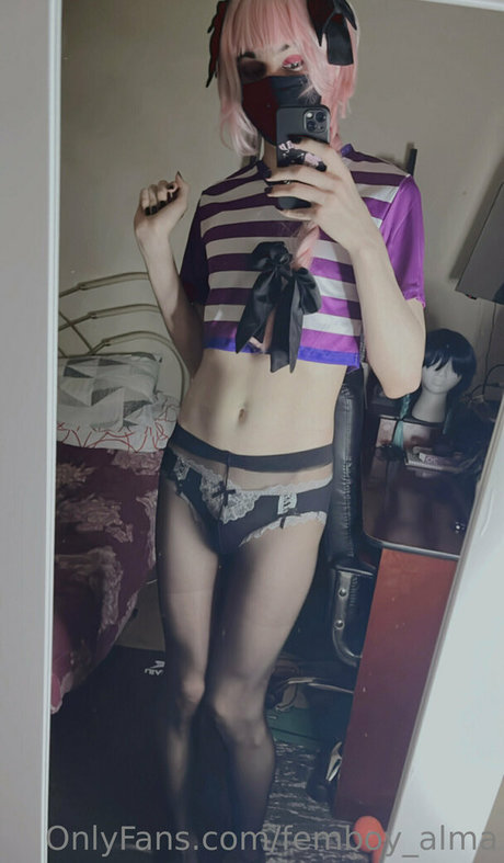 Photo nue de fuite OnlyFans de Femboyalma