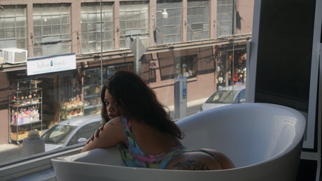 Photo nue de fuite OnlyFans de Qu Rose