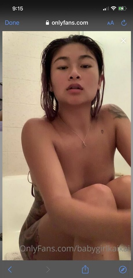 Photo nue de fuite OnlyFans de Babygirlkaikai