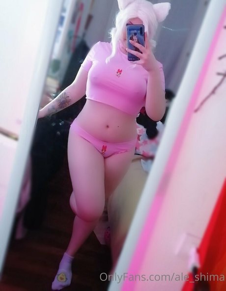 Photo nue de fuite OnlyFans de Aleshima