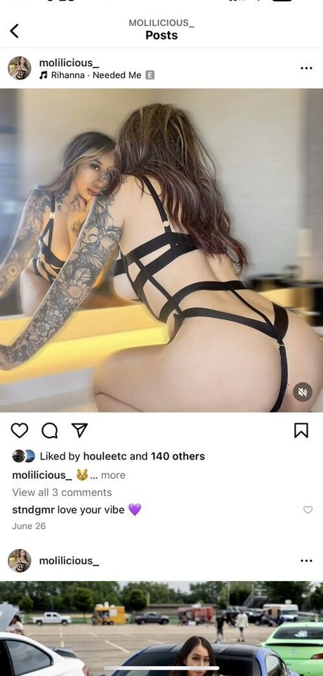 Photo nue de fuite OnlyFans de Molilicious