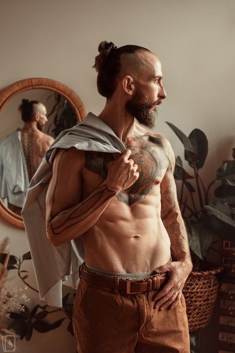 Photo nue de fuite OnlyFans de Uncle Teddy