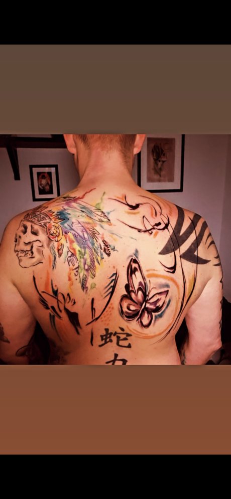 Photo nue de fuite OnlyFans de Tattooedguy