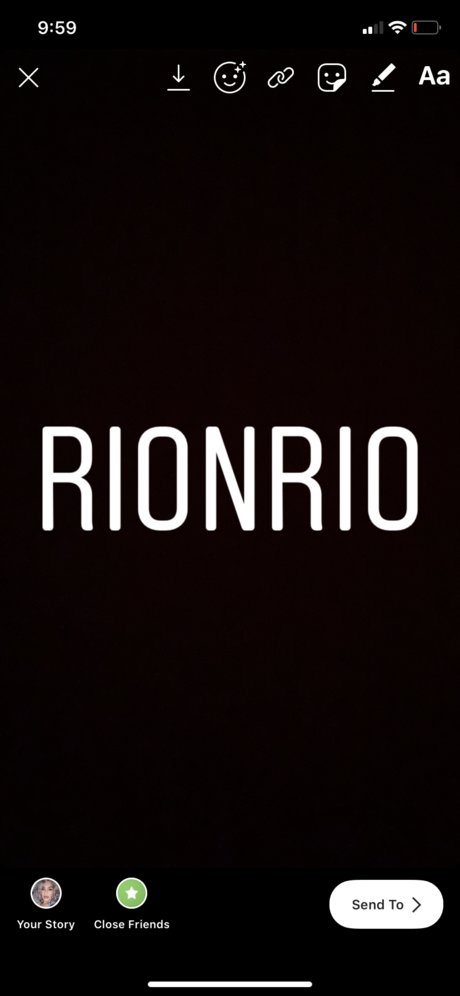 Photo nue de fuite OnlyFans de Rionrio