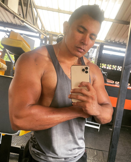 Photo nue de fuite OnlyFans de Edison Casanova