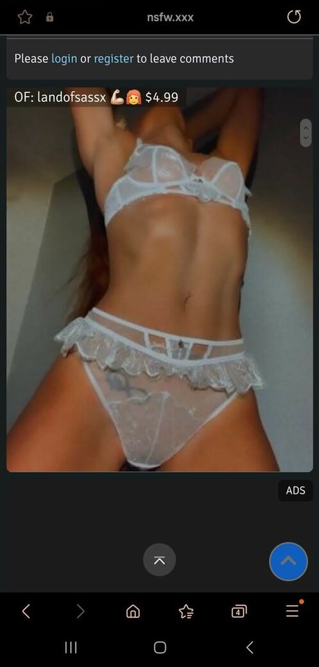 Photo nue de fuite OnlyFans de Landofsassx