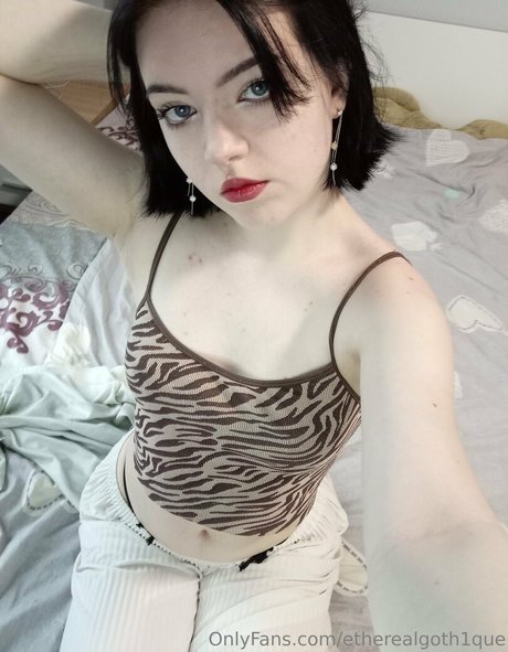 Photo nue de fuite OnlyFans de Etherealgoth1que