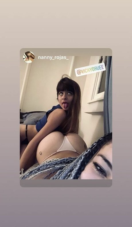 Photo nue de fuite OnlyFans de Vicky Oruee