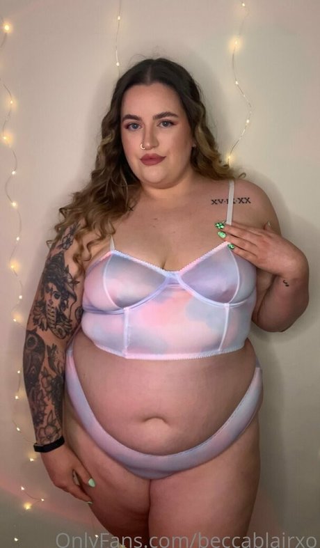 Photo nue de fuite OnlyFans de Beccablairxo