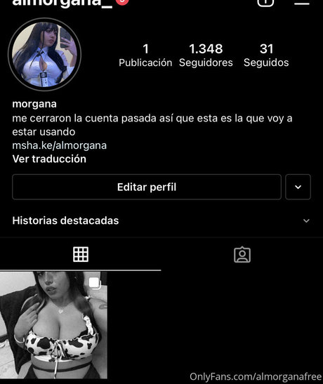 Photo nue de fuite OnlyFans de Almorganafree
